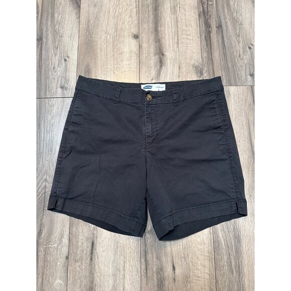 Old Navy Womens Everyday Shorts Size 10 Jack Black Cotton/Spandex Blend - Picture 1 of 7